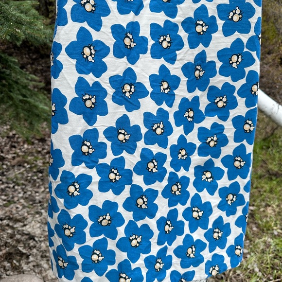 Farm Rio Blue flower Dress - Picture 7 of 7